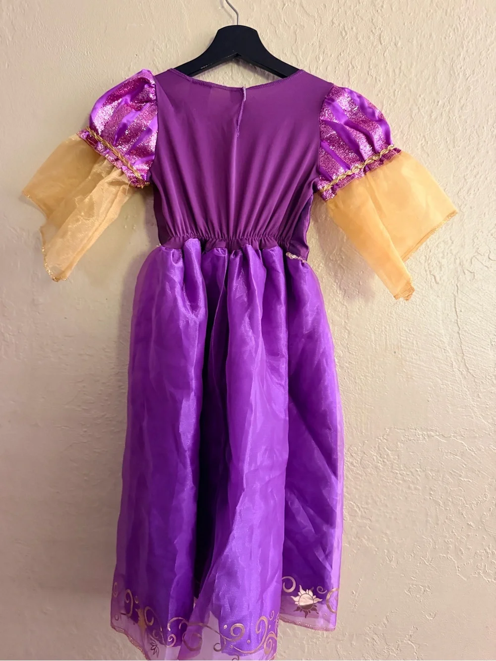 Disney Purple and Gold Princess Dress Costume